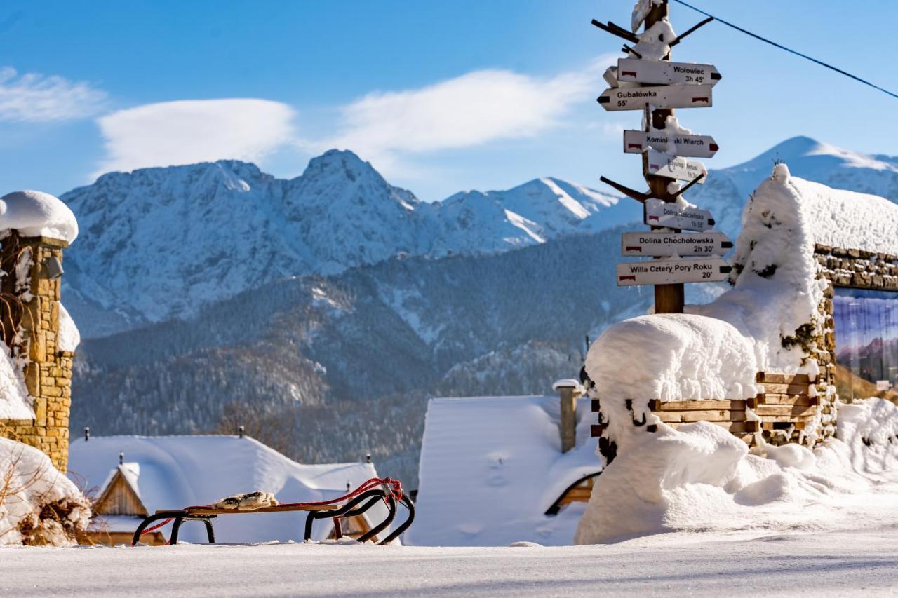 Apartamenty Z Widokiem Na Tatry Cztery Pory Roku Kościelisko Exteriör bild